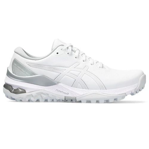 Asics Women's GEL-KAYANO ACE 2 Spikeless Golf Shoes White Pure Silver Medium