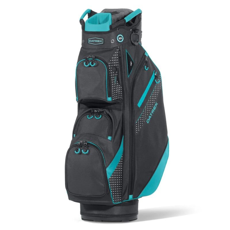 Bag Boy DATREK DG Lite III Cart Bag Black Turquoise White Dots