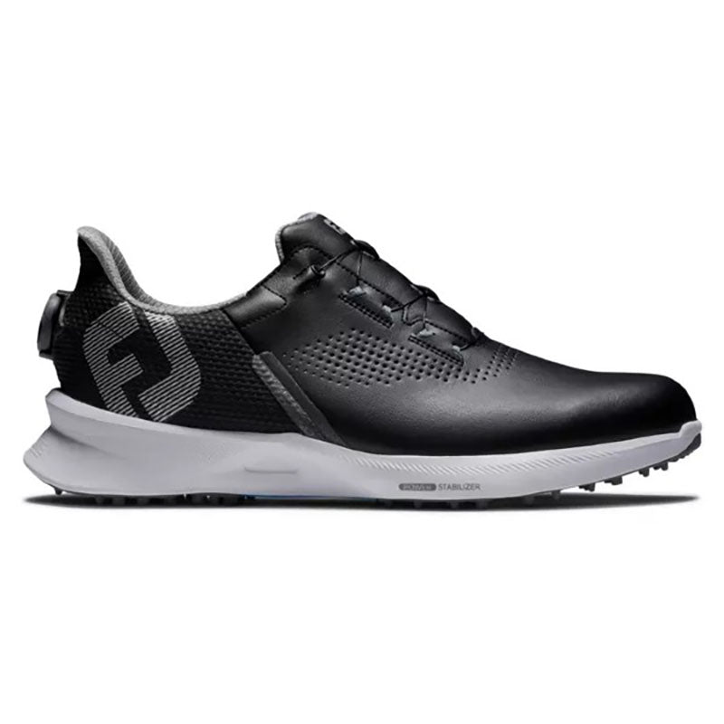 FootJoy Fuel BOA Spikeless Golf Shoe - Previous Season Men&#39;s Shoes Footjoy Black Medium 7