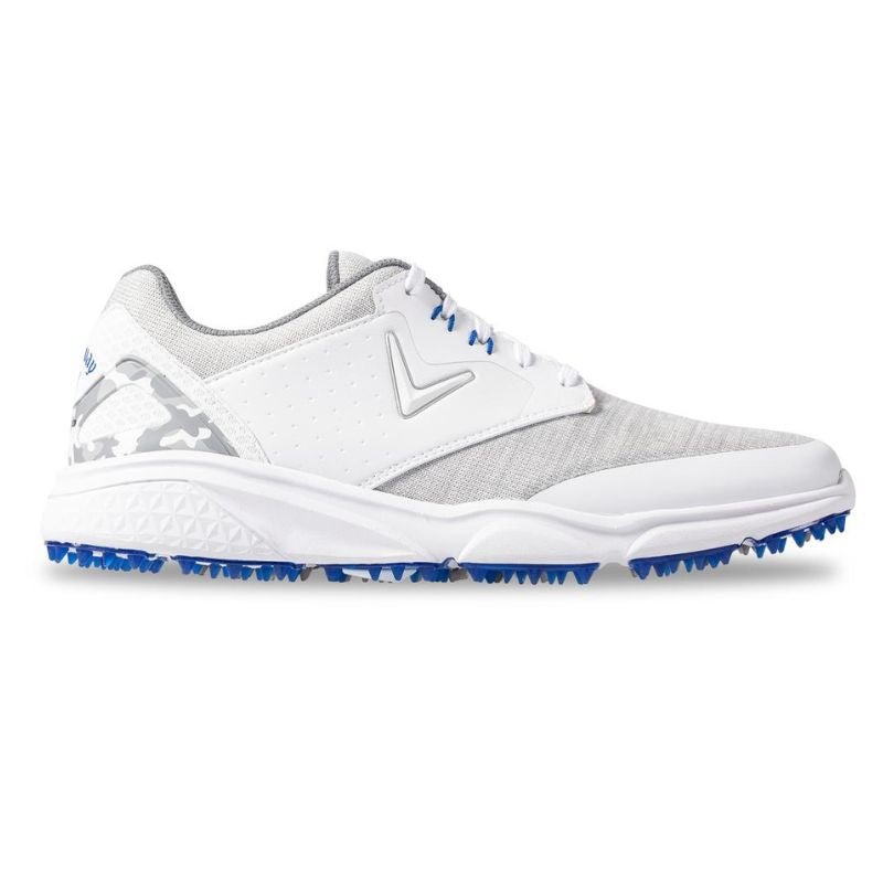 Callaway Coronado V2 Spikeless Golf Shoe White Grey Medium