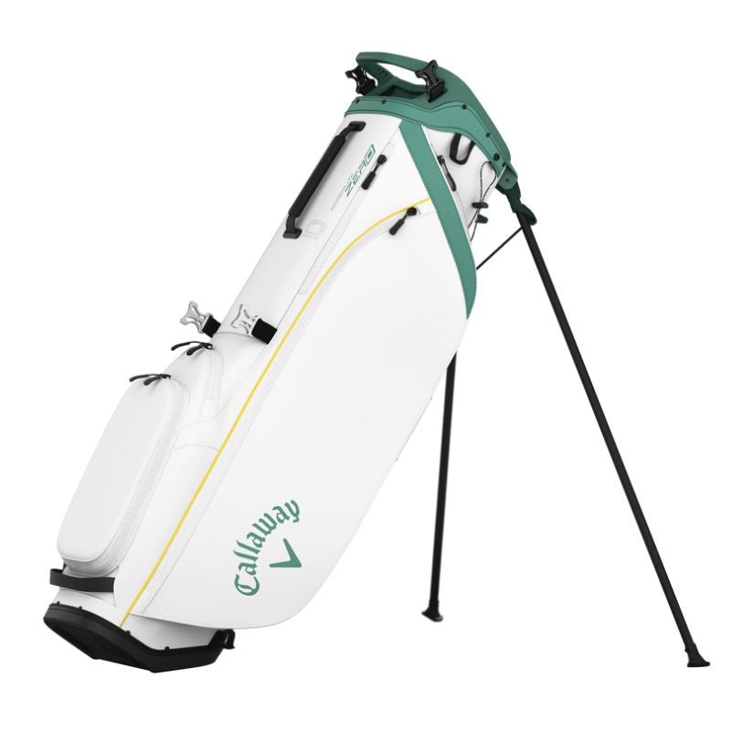 Callaway Hyperlite Zero Stand Bag White Green Goldenrod