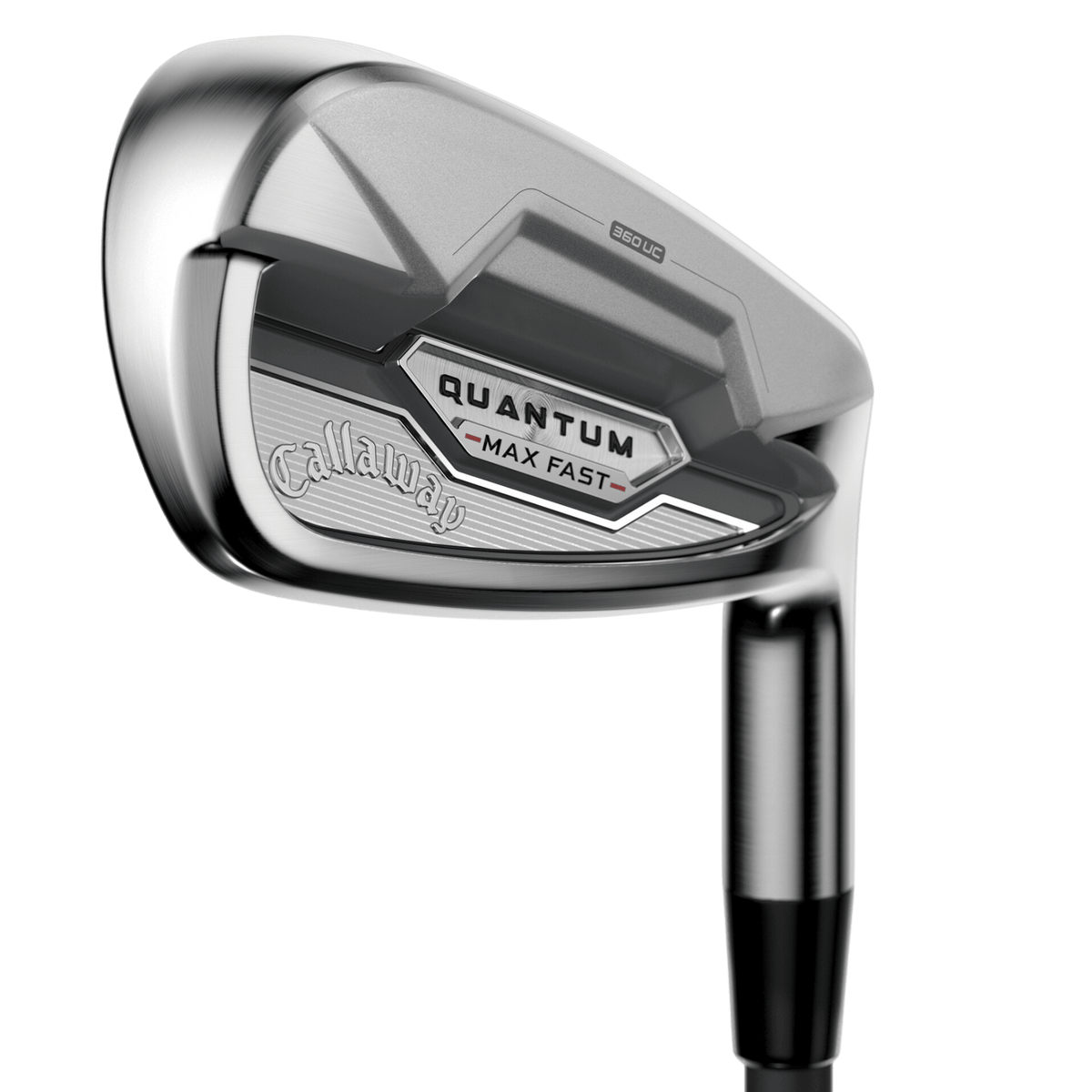 Callaway Quantum Max Fast Iron Set - Graphite - 6-PW, AW, GW Senior Graphite - Mitsubishi Vanquish 40