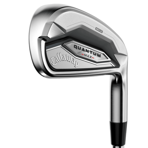 Callaway Quantum Max Iron Set - Steel - 5-PW, AW Steel - KBS MAX 90 (QTM)
