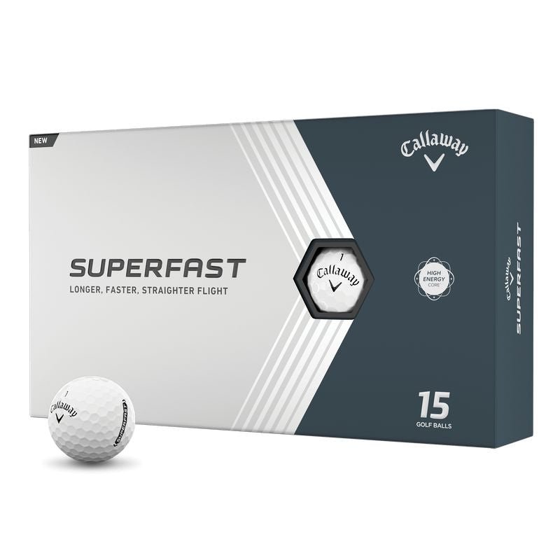 Callaway Superfast Golf Balls - 15-Pack