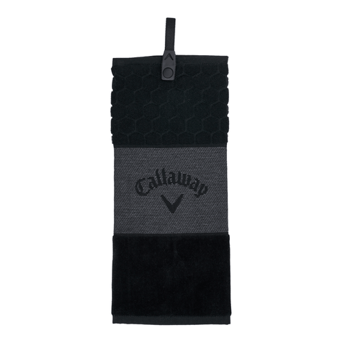 Callaway Trifold Towel Black