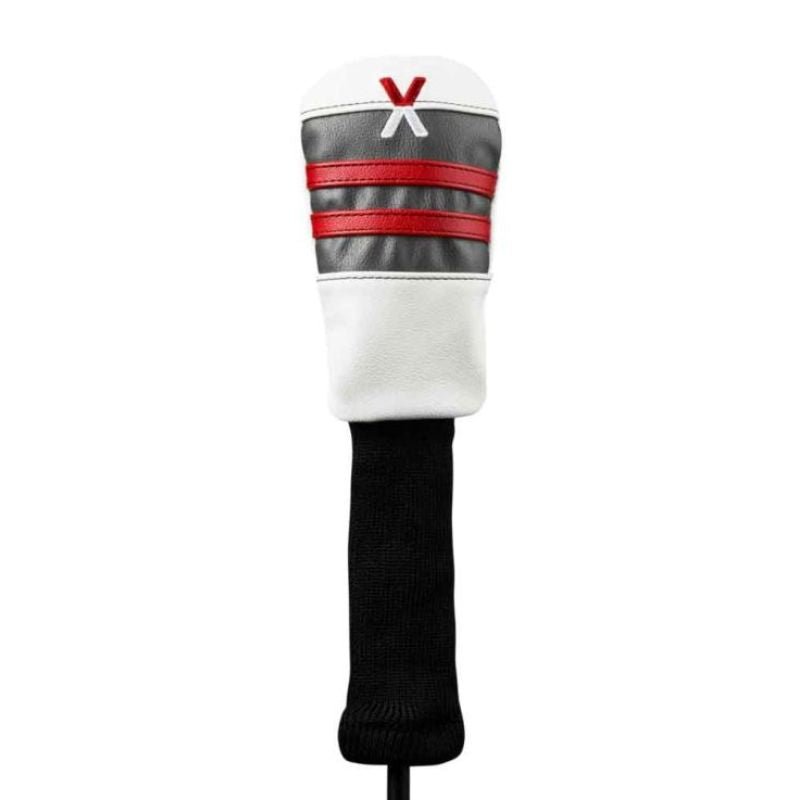 Callaway Vintage Headcover - Hybrid Hybrid White Charcoal Red