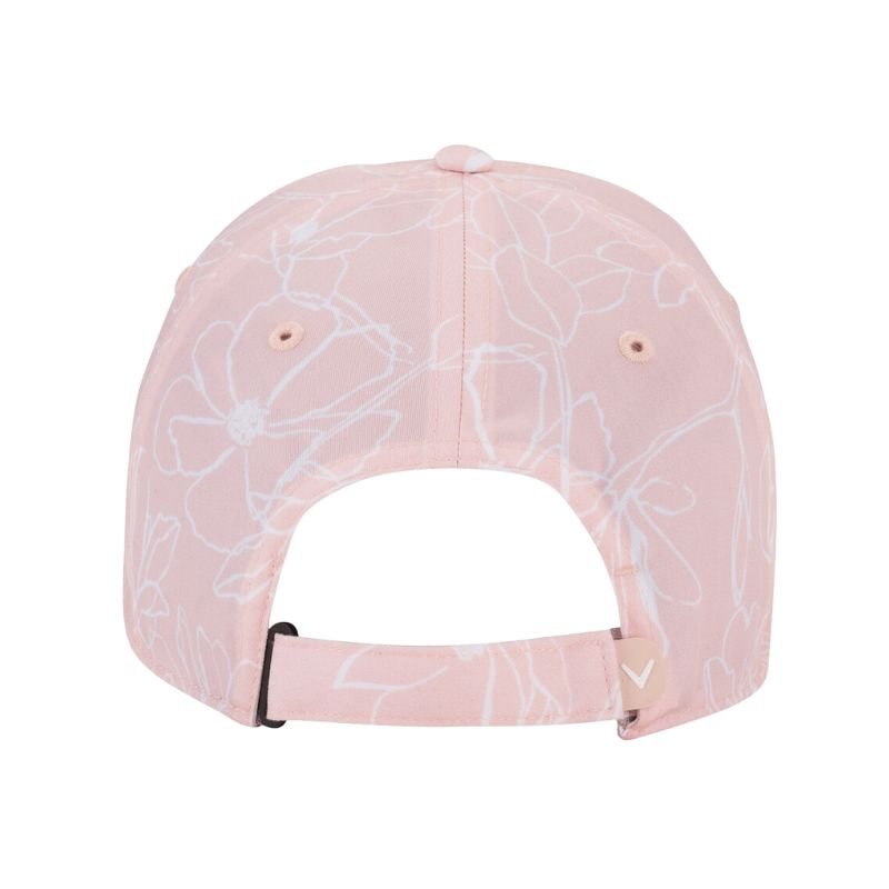 Callaway Women's Heritage Twill Adjustable Hat Pink Blossom