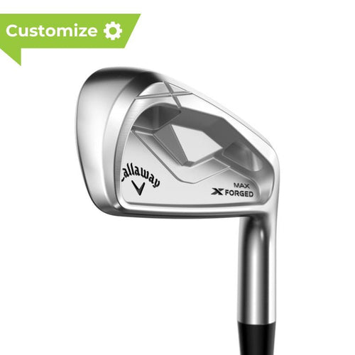 Callaway X Forged Max Irons (Steel) - Build Your Own