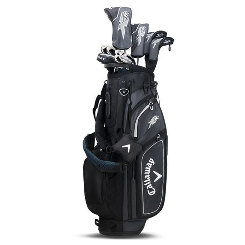 Callaway XR Complete 13-Piece Package Set - Black/Silver - Long (+1") Right
