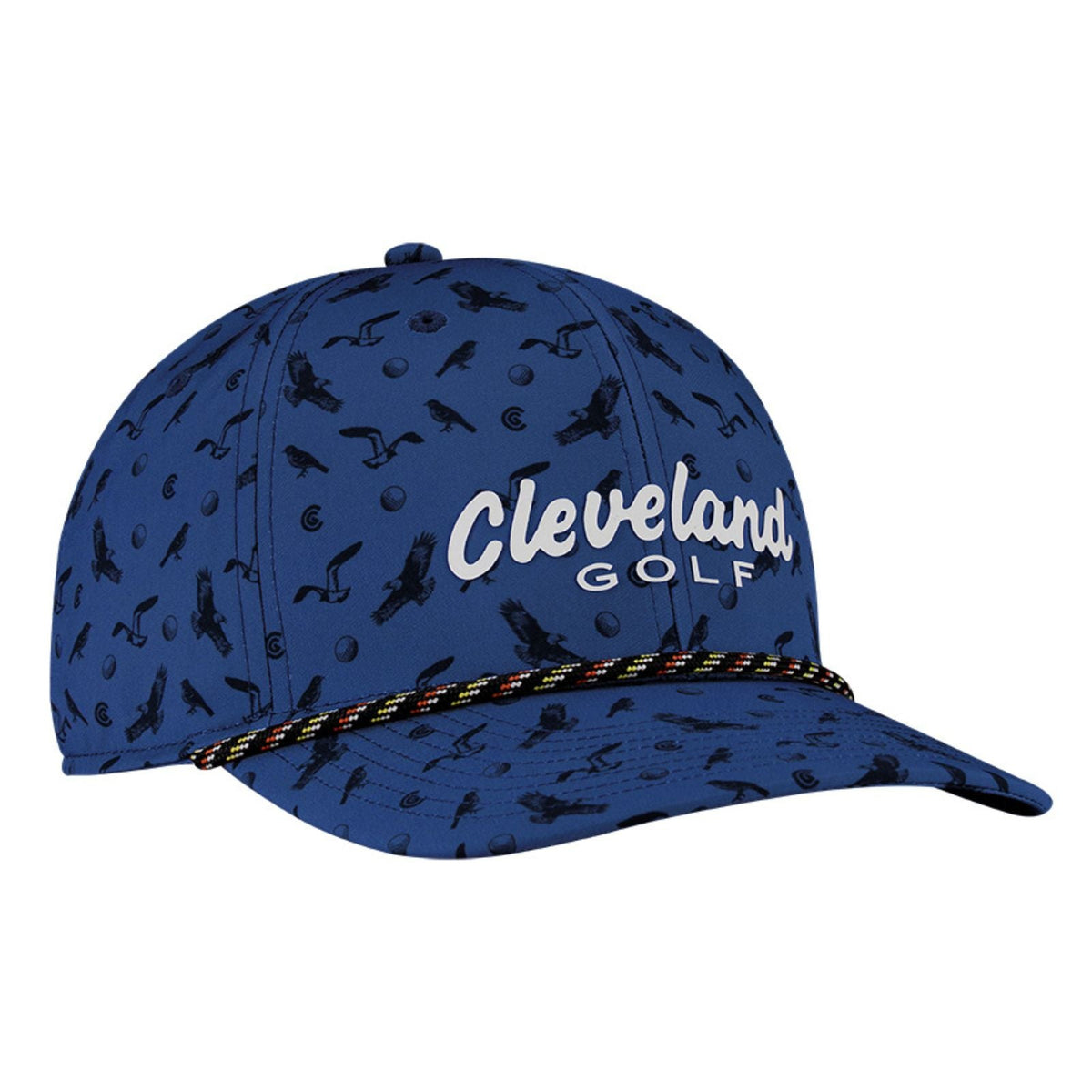 Cleveland Golf Pattern Rope Hat Blue OSFA