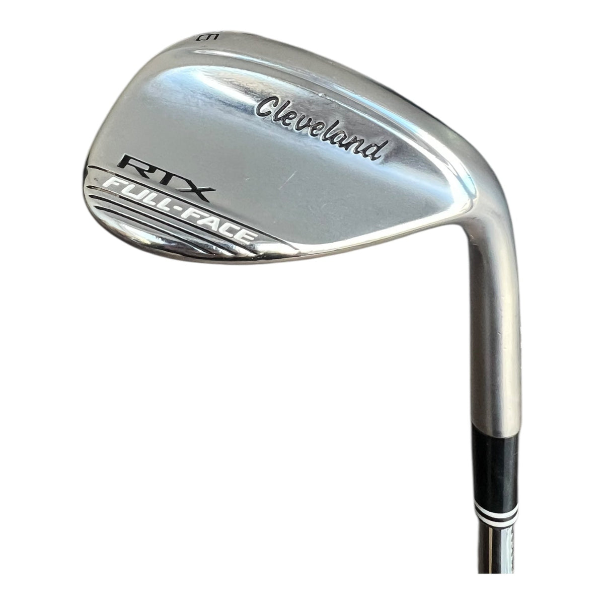 Cleveland RTX Full-Face Tour Satin Wedge - Used Right 56.09 True Tempered Dynamic Gold Spinner Tour Issue