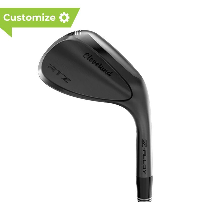 Cleveland RTZ Black Satin Wedge (Graphite) - Build Your Own