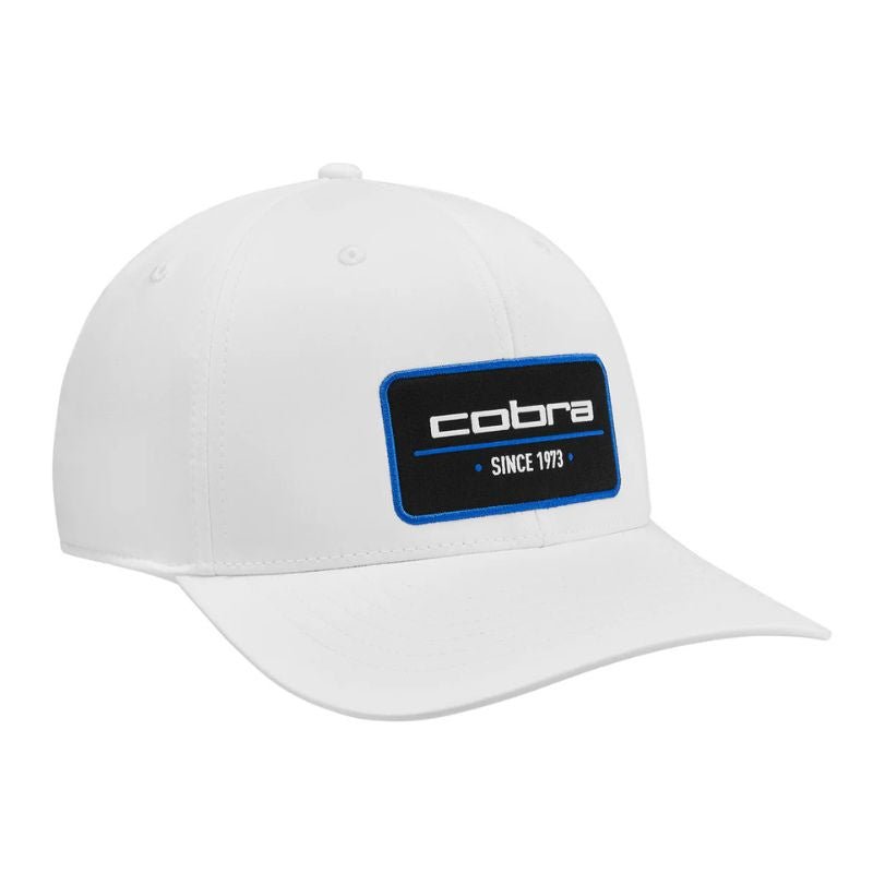 Cobra 1973 Patch Cap White Deep Navy Regal Blue OSFA
