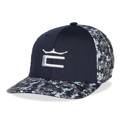 Cobra Camo Crown C Snapback Cap Navy Blazer OSFA