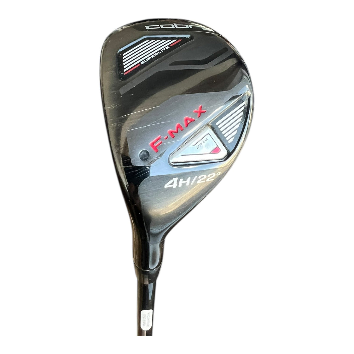 Cobra F-Max Superlite Hybrid - Used Left Regular 4H (22°) - Cobra SuperLite 55g