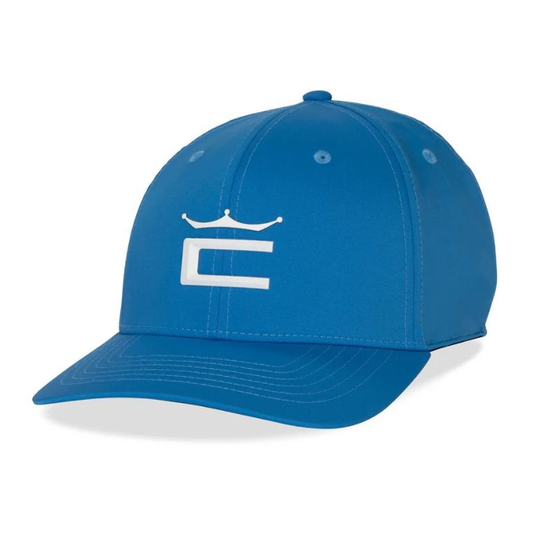 Cobra Tour Crown 110 Snapback Cap Bright Cobalt Bright White OSFA