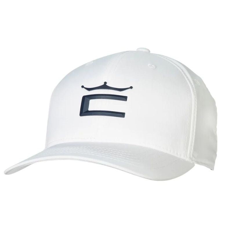 Cobra Tour Crown 110 Snapback Cap White OSFA