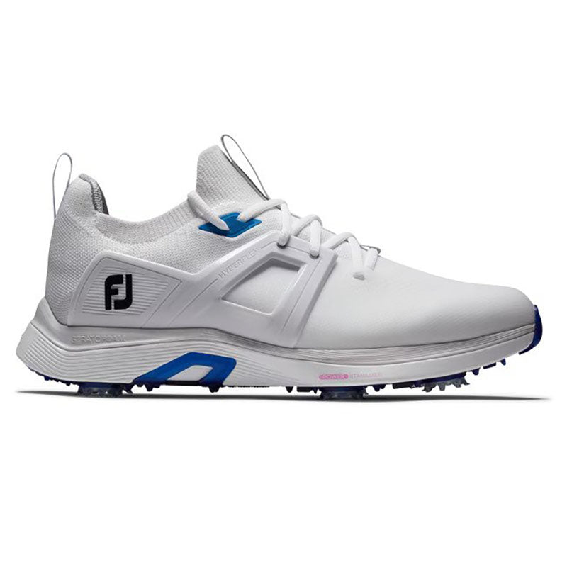 FootJoy 2023 HyperFlex Golf Shoe - Tony (#51118, 10.5 Wide, White) Men's Shoes Footjoy