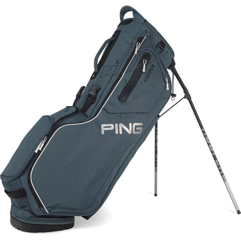 PING Hoofer Carry Bag Stand Bag Ping Slate/White/Silver  
