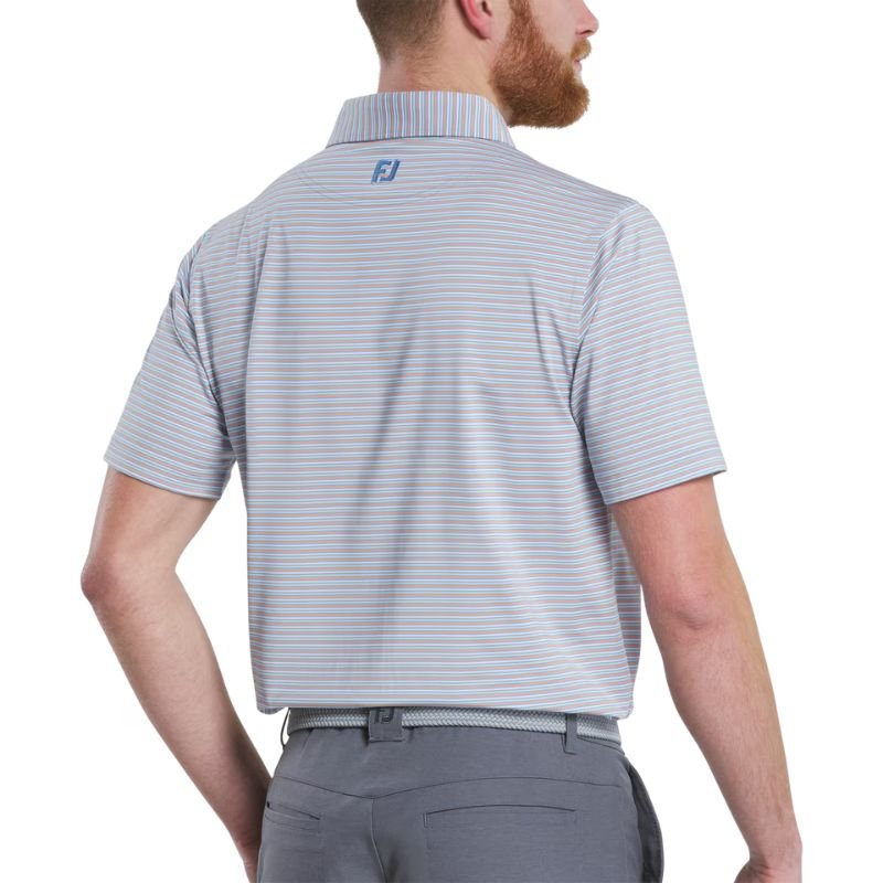 FootJoy Balance Stripe Lisle Polo - Previous Season Style