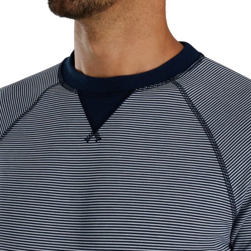 FootJoy Feeder Stripe Crewneck - Previous Season Style