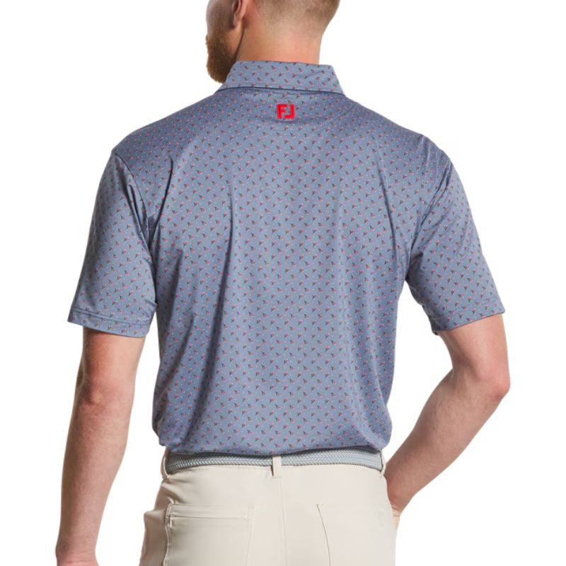 FootJoy Flower Bud Lisle Polo - Previous Season Style