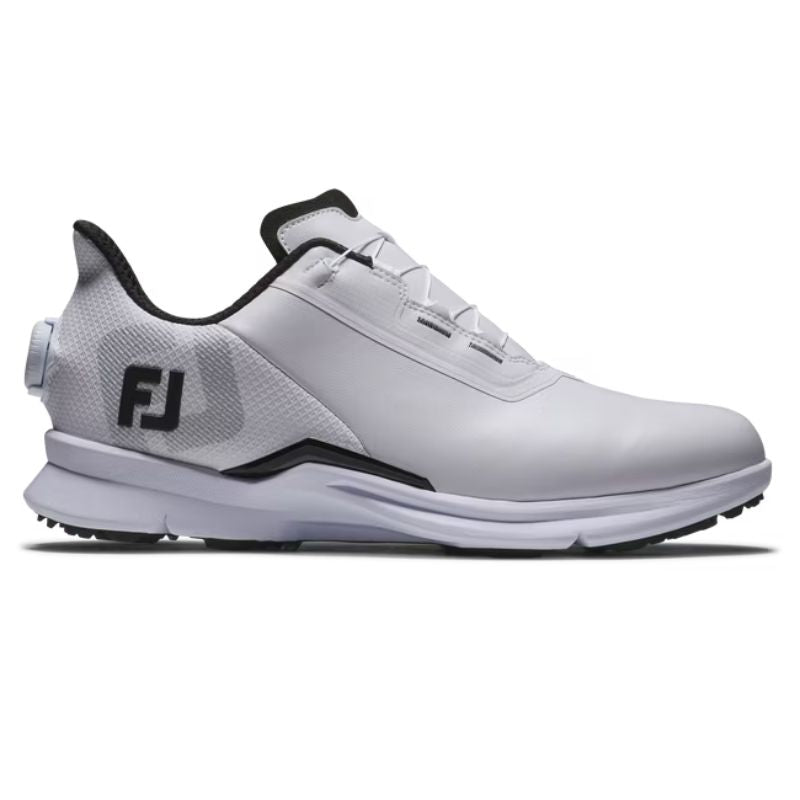 FootJoy Fuel BOA Spikeless Golf Shoe White Medium
