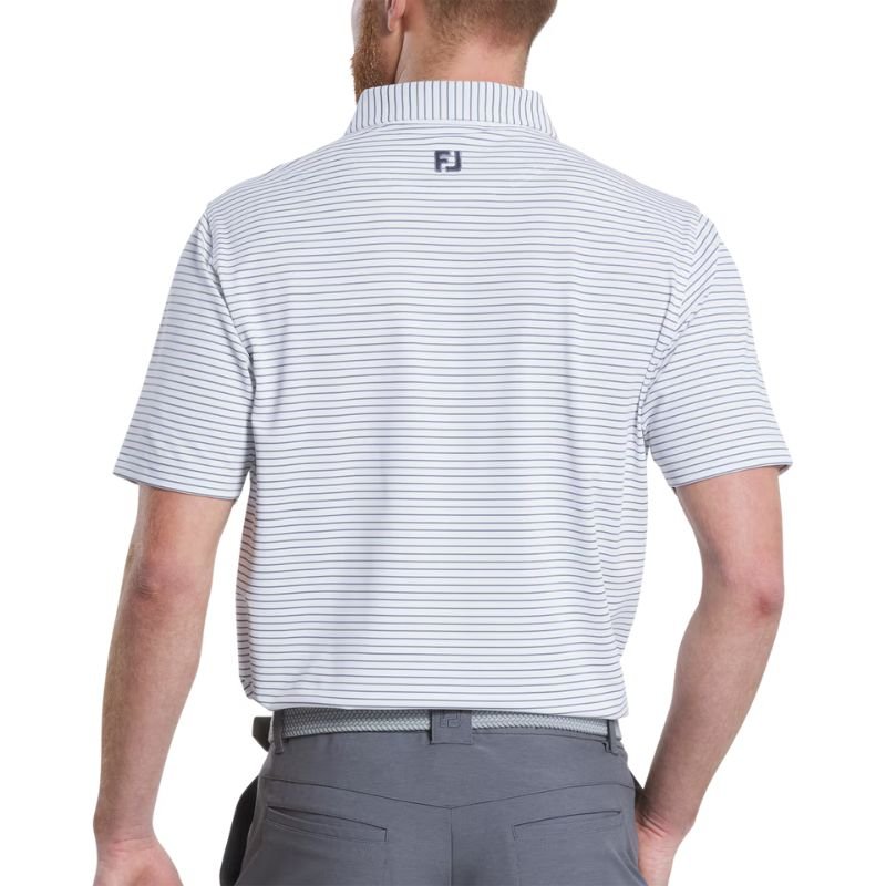 FootJoy Hickory Stripe Pique Polo - Previous Season Style