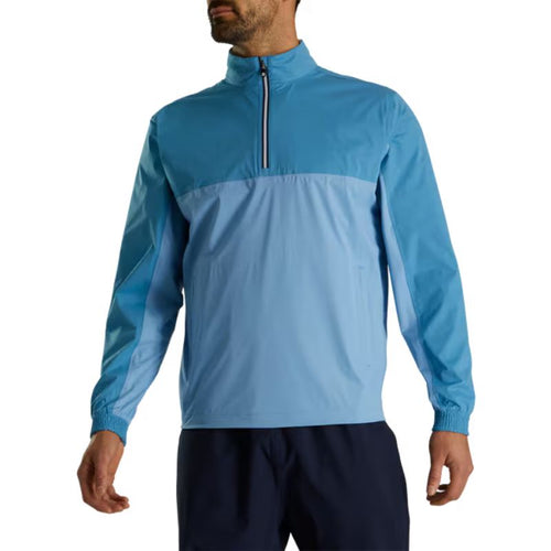 FootJoy Hydroknit Pullover - Previous Season Style Tonal Blue MEDIUM