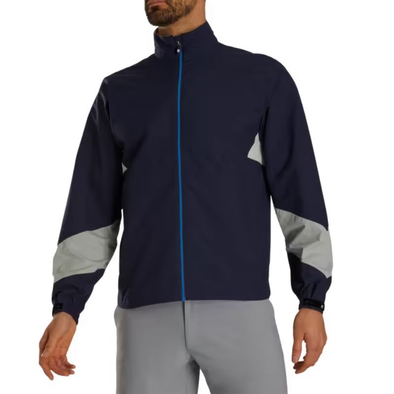 FootJoy HydroLite X Rain Jacket Navy/Grey SMALL
