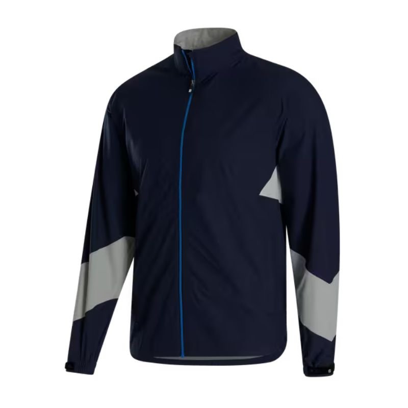 FootJoy HydroLite X Rain Jacket Navy/Grey SMALL