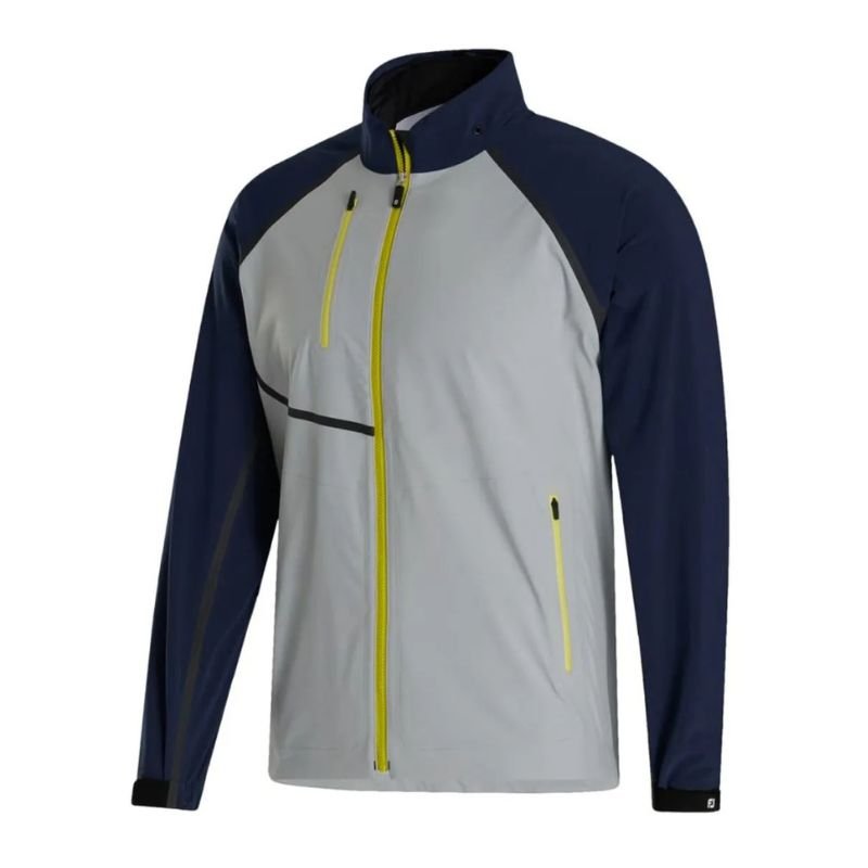 FootJoy HyrdoTour Rain Jacket - Previous Season Red Tonal SMALL