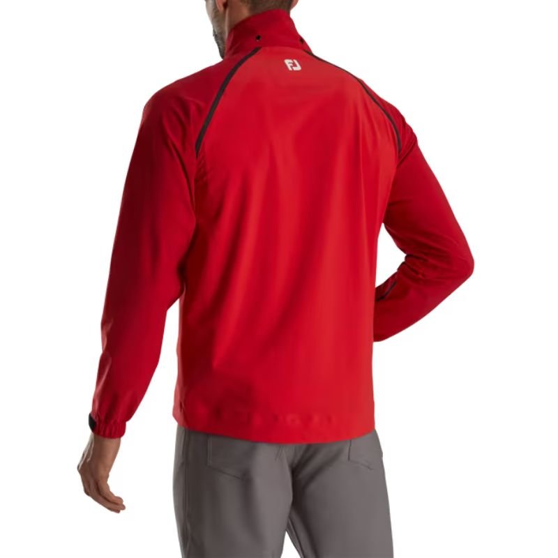 FootJoy HyrdoTour Rain Jacket - Previous Season Red Tonal SMALL