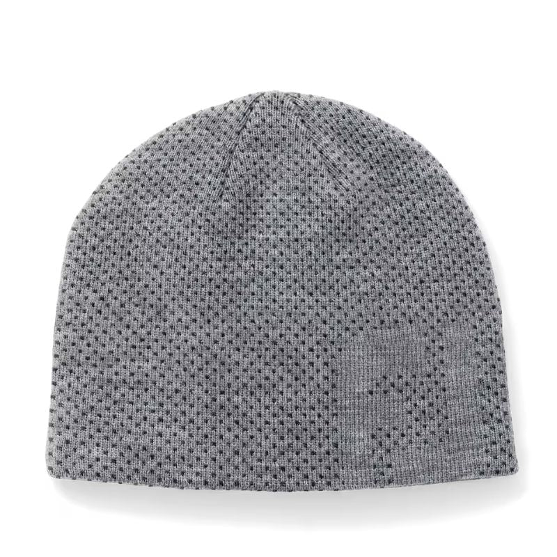 FootJoy Jacquard Knit Beanie Heather Grey OSFA