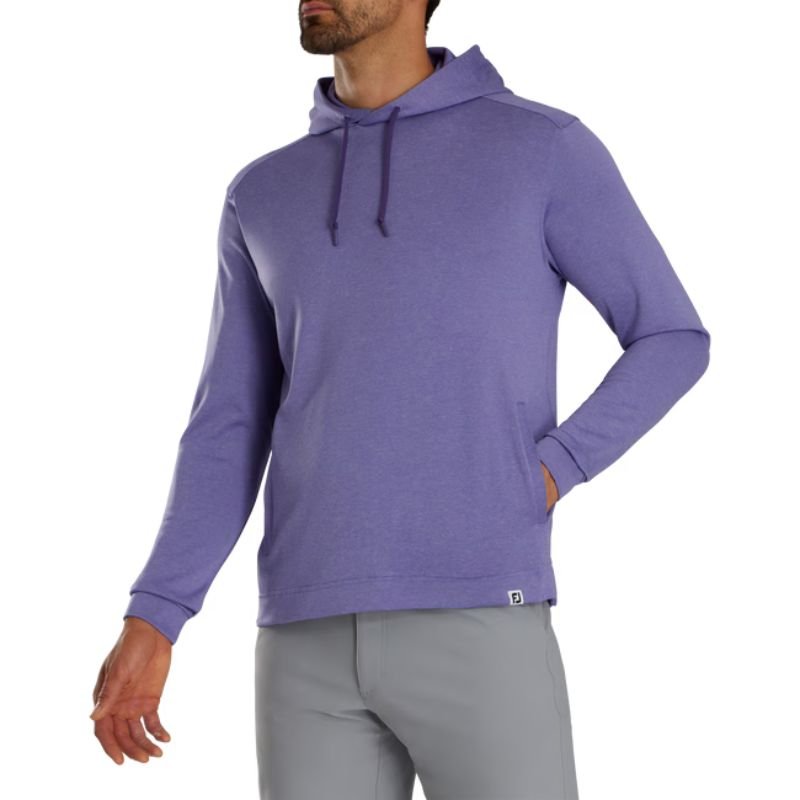 FootJoy Lightweight Hoodie Heather Plum