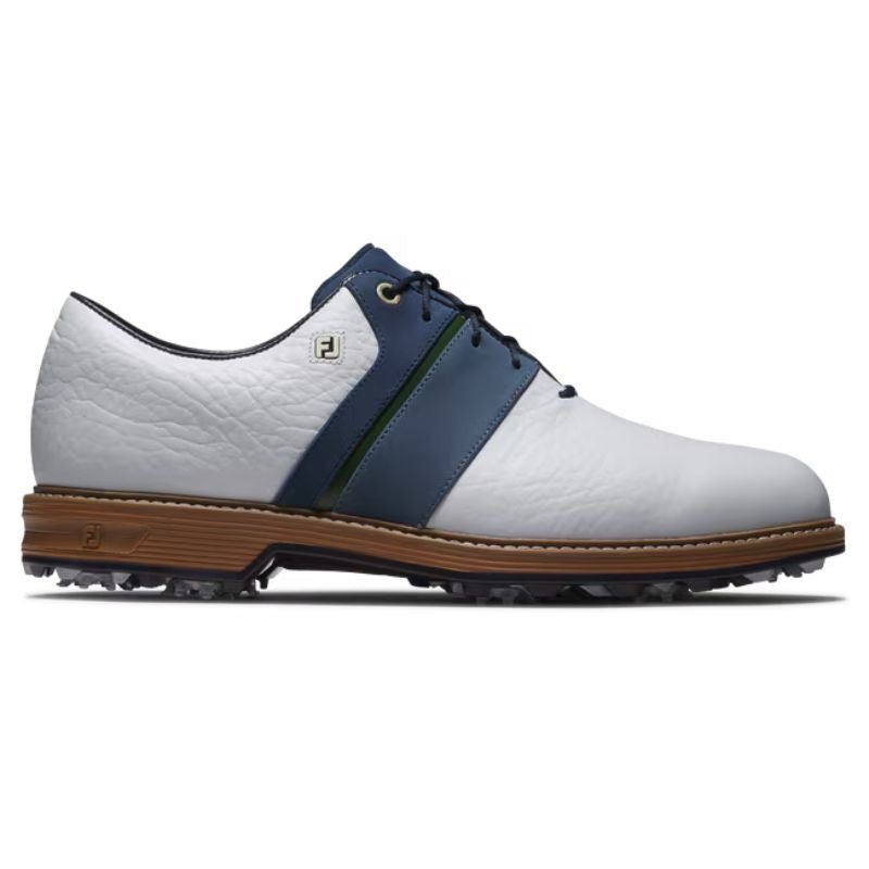 FootJoy Premiere Golf Shoe - Packard LX - Previous Season Style White Navy Green Medium