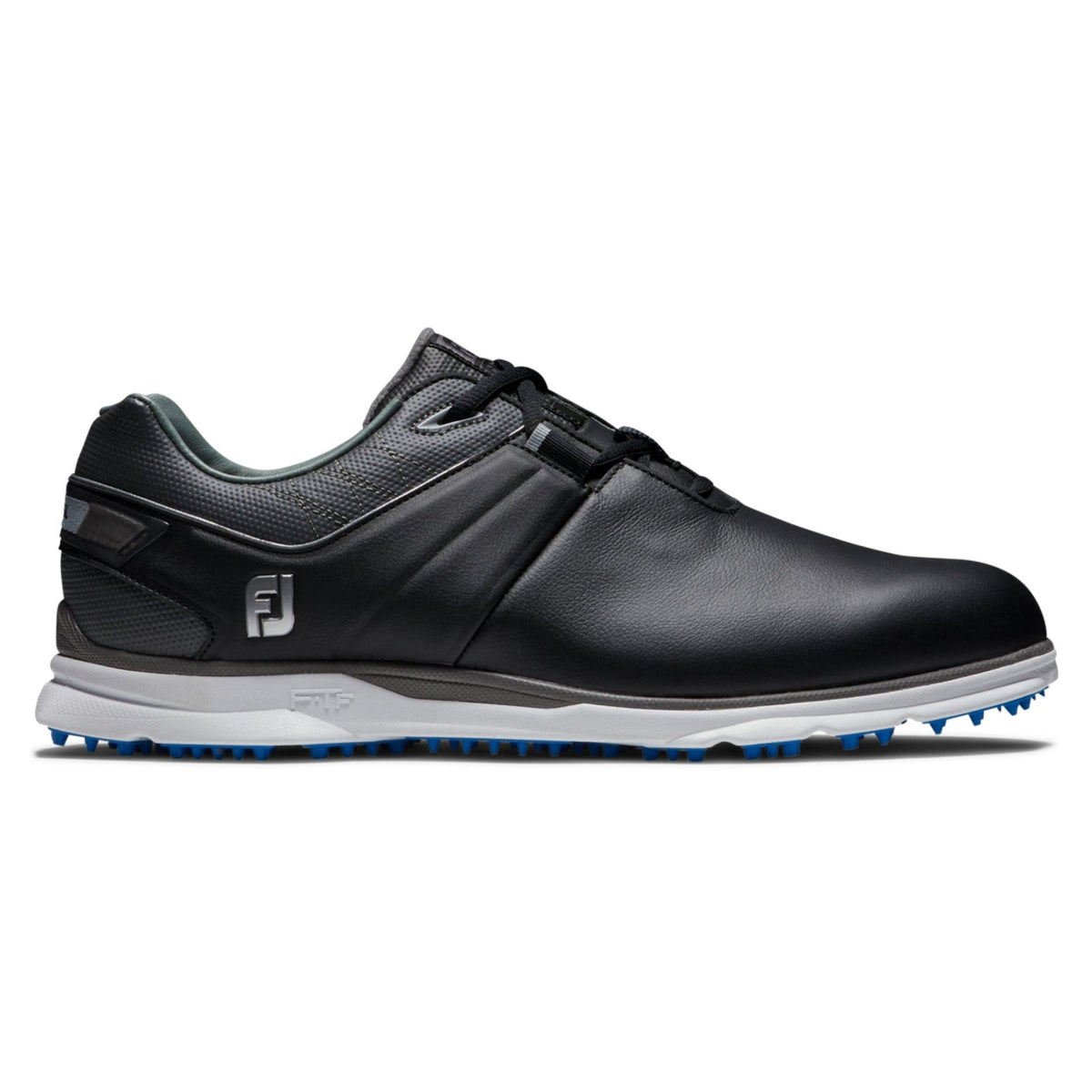 FootJoy Pro SL Spikeless Golf Shoe Black Charcoal Light Blue
