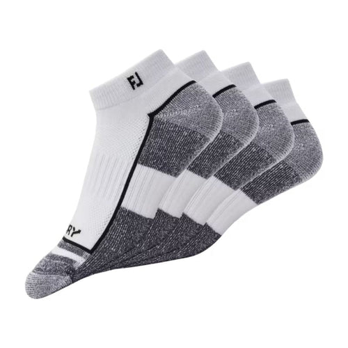 FootJoy ProDry Sport Socks - 2 - Pack White OSFA (US 7 - 12)