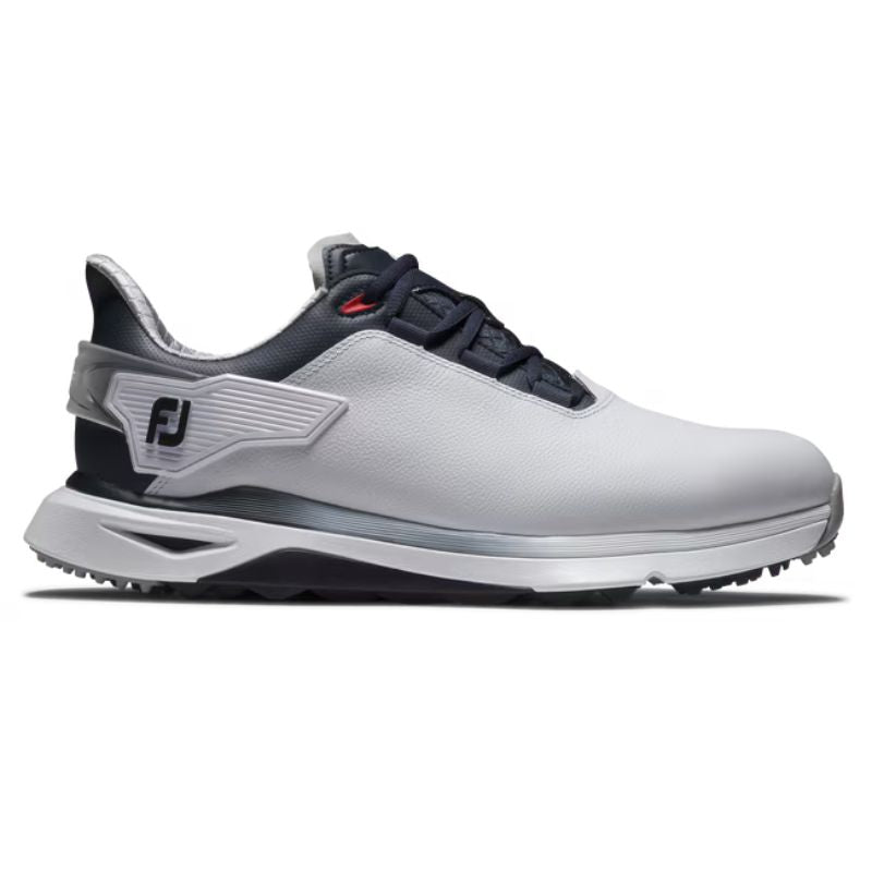 FootJoy Pro|SLX Spikeless Golf Shoe White Navy Red