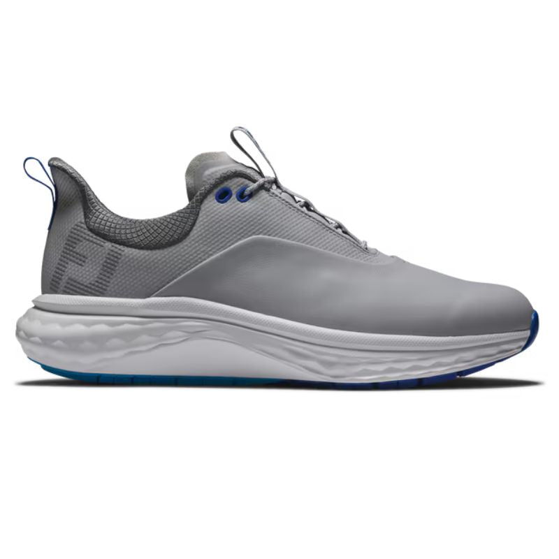 FootJoy Quantum Spikeless Golf Shoe - Previous Season Grey White Blue