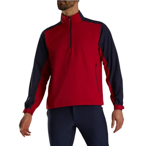 FootJoy Sport Windshirt - Previous Season Style Crimson/Navy MEDIUM