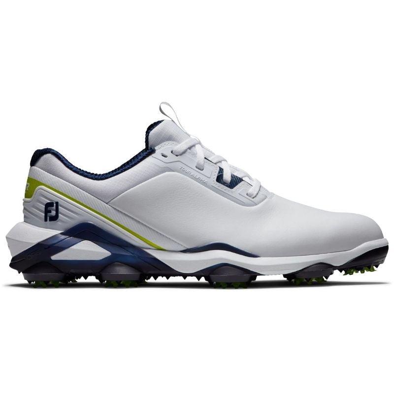 FootJoy Tour Alpha Golf Shoes - Previous Season Style White Navy Medium