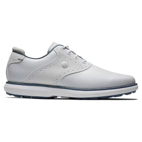 FootJoy Women's Traditions Spikeless Golf Shoe - Previous Season Style White Medium