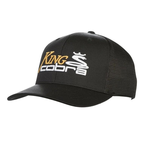 Cobra KING COBRA Trucker Snapback Hat Hat Cobra Black OSFA 