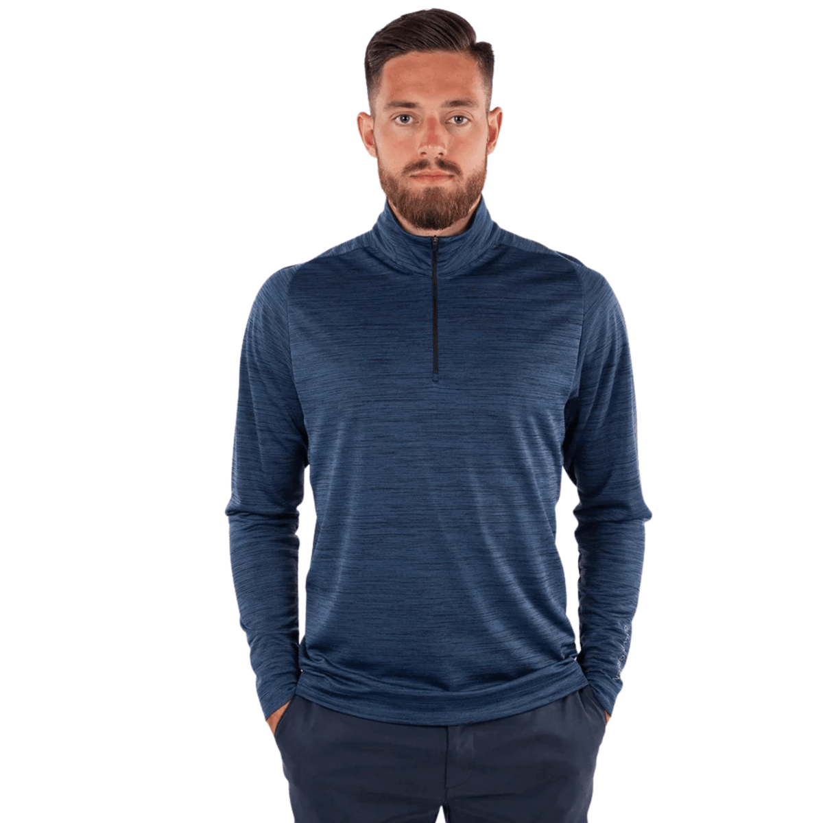 Galvin Green Dixon Mid-Layer Sweater Navy