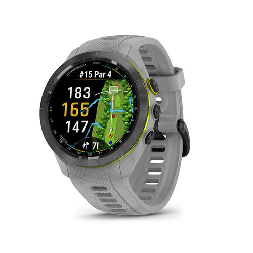 Garmin Approach S70S GPS Golf/Lifestyle Smart Watch- 42mm Grey 42mm