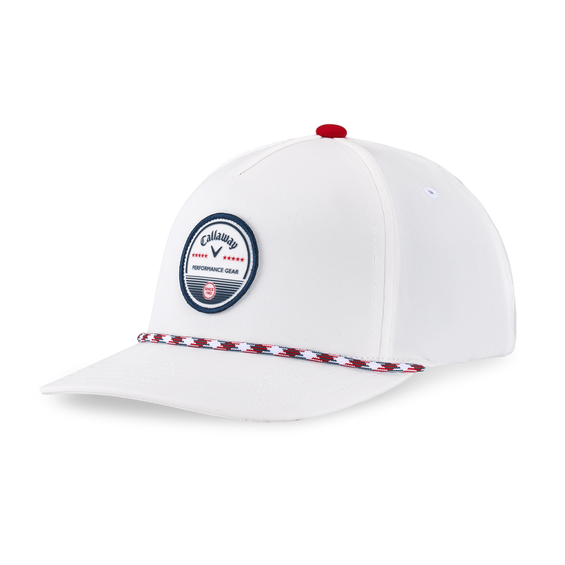 Callaway Bogey Free Adjustable Hat Hat Callaway White/Red/Navy OSFA 