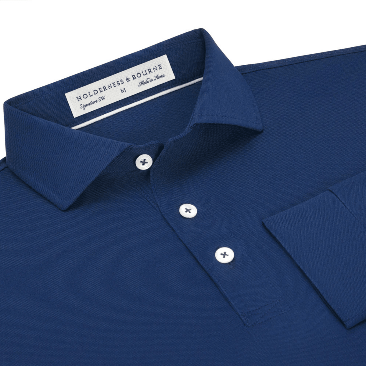 Holderness & Bourne The Abbott Long Sleeve Polo