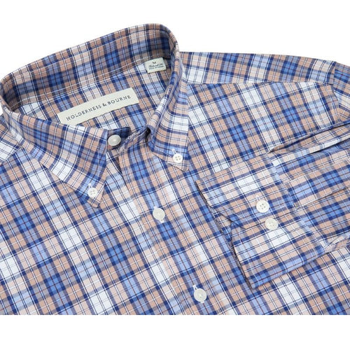 Holderness & Bourne The Andrew Button Down Long Sleeve Fescue