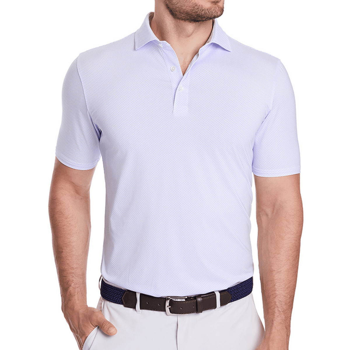 Holderness & Bourne The Armfield Polo Lavender